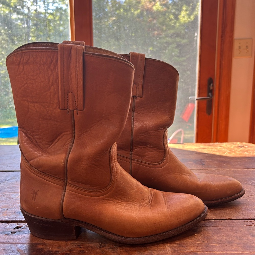 Frye Leather Western Boots